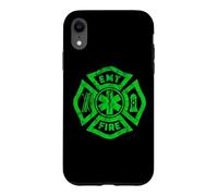 Emergency Medical Services EMS EMR EMT Firefighter Paramedic Coque pour iPhone XR