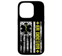 Emergency Medicine Physician ICU Critical Care ER Doctor Coque pour iPhone 14 Pro