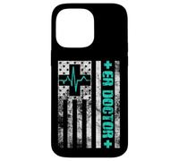 Emergency Medicine Physician ICU Critical Care ER Doctor Coque pour iPhone 14 Pro Max