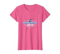 Emergency Nurse Code Blue Crew Response Team Cadeau T-Shirt, Femme, Rose chiné, 3XL