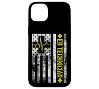 Emergency Room Technician Nurse Nursing Technicians ER Tech Coque pour iPhone 14 Plus