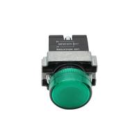 Emergency Stop Switch Button Switch self Reset SKB2 Small Mushroom Head Emergency Stop 22mm knob Key Start inching Power on(SKB2-BV)