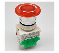 Emergency Stop Switch Emergency Stop Light Power 22mm Switches Mushroom Head on Off Pushbutton Led Switch Lay37 Lay7 Y090(110V)