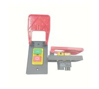 Emergency Stop Switch Off-On Red Cover Emergency Stop Push Button Switch 16A Power-Off/Undervoltage Protection Electromagnetic Start Switch(5 Pins)