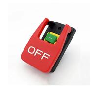 Emergency Stop Switch Off-On Red Cover Emergency Stop Push Button Switch 16A Power-Off/Undervoltage Protection Electromagnetic Start Switch