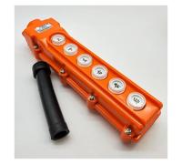 Emergency Stop Switch Waterproof Hoist Push Button Switch Crane Switch TNHA1-COB-61 21 31 32 33 Pendant Controller 220v 380v(Six Keys,380V) Controls Switches