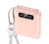 Emergèncy USB Рower Bank - Fast Charging Battery Bank | Digital Display Charging Banks, 5000 MAh - Clear Digital Display Compact Charger Pack for Cell Phone Battery Pack