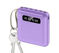 Emergèncy USB Рower Bank - Fast Charging Battery Bank | Digital Display Charging Banks, 5000 MAh - Clear Digital Display Compact Charger Pack for Cell Phone Battery Pack