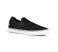 Emerica Wino G6 Slip-On (Jeune) Chaussures De Skate - Noir/Blanc/Or