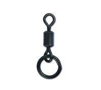 Émerillon + anneau Carp Spirit Micro (x10) Noir Taille 20