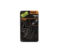 Emerillon Fox avec barillets taille 10 Edges Marron TU