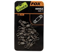 Fox Emerillon carpe avec barillets Taille 7 Edges Marron