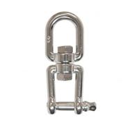 ÉMERILLON INOX AVEC MANILLE M8 SWL 450 KG LEVAC - 5175BB