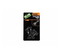 Émerillons à double anneau Fox Edges Noir Taille 7