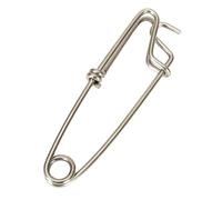 Émerillons de pêche - Anneaux solides en acier inoxydable - Connecteur de pêche en acier inoxydable - Connecteur de pêche | Émerillons pour lignes d'eau salée