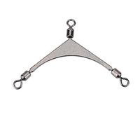 Emerillons de PêChe Barillet Crossline à 3 Voies Pivot de PêChe pour Outils de PêChe(8#)