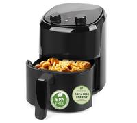 Emerio AirFryer Friteuse à air chaud, 2,2 l de volume pour 1 personne ou comme deuxième appareil, friture à air chaud sans huile, friture plus saine, toucher frais, sans BPA, chauffage rapide, 1000 W