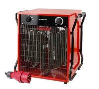 EMERIO FH-117330 Radiateur soufflant, pour pièces jusqu'à 150 m², IP24, courant de puissance 15000 W, élément chauffant en acier inoxydable, 2 niveaux de chaleur, thermostat réglable, protection