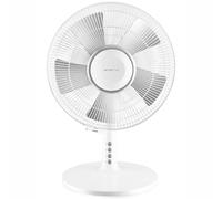 Emerio FN-114224 Emerio Ventilateur de table, 30cm, 3 vitesses, 5 pales, blanc