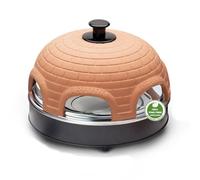 Emerio PO-115984 Pizzarette - Four à pizza - 1.2 kWatt - orange terre cuite