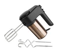 EMERIO HM-123209.2 Batteur électrique | 400 W | 6 vitesses & bouton turbo | Fouet extra long de 18 cm + crochet pétrisseur en acier inoxydable (passe au lave-vaisselle)