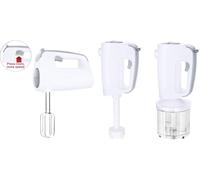 EMERIO HMS-113257.11 Batteur 300 W blanc, gris