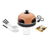 EMERIO - PIZZARETTE COOLTOUCH 4P Terracotta / Noir G