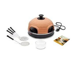 EMERIO - PIZZARETTE COOLTOUCH 4P Terracotta / Noir G