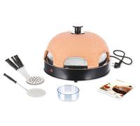 Emerio PO-115984 Pizzarette - Four à pizza - 1.2 kWatt - orange terre cuite