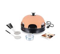 Emerio PO-115984 Machine et four à pizzas 6 pizza(s) 1200 W Noir, Orange