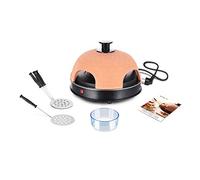 Emerio PO-115985 Machine et four à pizzas 4 pizza(s) 900 W Noir, Orange