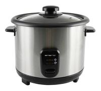 EMERIO RCE-110118 Cuiseur à riz acier inoxydable, noir