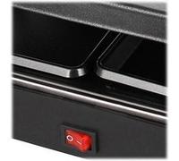 Emerio RG-120656 - Raclette/grill - 600 Watt - noir Noir G