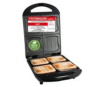 EMERIO ST-111153.4 Machine à croque-monsieur noir