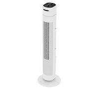 Emerio TFN-123006 Ventilateur tour avec minuteur, 3 vitesses, puissance durable, 35 W, fonction oscillation, design intemporel, hauteur 78 cm, blanc