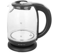 EMERIO WK-119255.5 Bouilloire sans fil verre, noir Contenance: 1.7 l