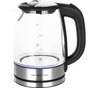 EMERIO WK-119988.7 Bouilloire sans fil noir, acier inoxydable Contenance: 1.7 l