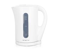 EMERIO WK-123483.1 Bouilloire sans BPA, protection contre la surchauffe blanc Contenance: 1.7 l