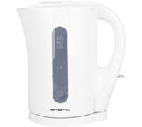 EMERIO WK-123483.1 Bouilloire sans BPA, protection contre la surchauffe blanc Contenance: 1.7 l