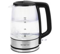 Emerio WK-130126 bouilloire 1,7 L 2200 W Noir, Transparent