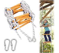 Emerncy Fire Escape Ladder, Corde Souple pour Une réponse sûre, Longueur 30M, idéal pour l'escalade et Le Travail sûr