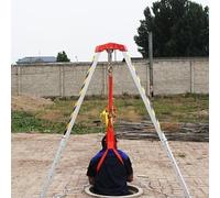 Emerncy Tr Système de levage pour espaces restreints Capacité 816,5 kg 30 m Treuil de récupération sûr Solution fiable pour zones confinées