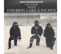 EMERSON LAKE AND PALMER - ON TOUR WITH LP (VINYL ALBUM) US ATLANTIC 1977