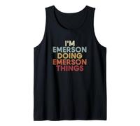 Emerson Name Emerson Personalized Name First Given Débardeur