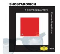 EMERSON STRING QUARTET - SHOSTAKOVICH-THE STRING QUARTETS (GA) 5 CD CLASSIC NEUF