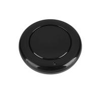 Émetteur à distance sans fil, 433 mhz Rf Ev1527 1 bouton régule les émetteurs ronds de contrôle mural 20~80 m canal de commutation à bouton-poussoir pour portes électriques voitures lumières(noir)