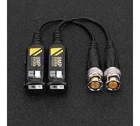 Émetteur à Paire Torsadée Mâle Câble CVI HD 8MP Efficace pour Système de sécurité Distance de Transmission ABS 200 Mètres/218,7 Yd pour la Surveillance CCTV