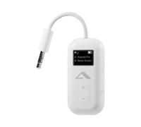 Émetteur audio Bluetooth ALOGIC ABTTX1-WH jack 3.5mm A2DP APTX-HD APTX-Adaptive 25h autonomie blanc avec écran