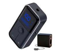 Émetteur Audio sans Fil,Récepteur de Musique - Équipé d'une Prise Jack 3.5mm, d'un Affichage Haute Définition, d'un Convertisseur Aux et d'une Faible Latence, pour Enceintes,