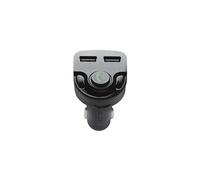 Bigben Connected Émetteur Bluetooth FM et chargeur voiture USB 2.4A FastCharge Noir